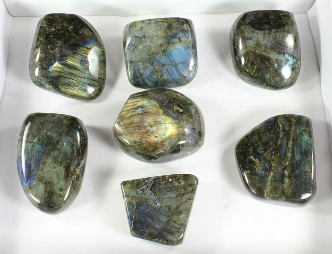 Lot: Lbs Free-Standing Polished Labradorite - Pieces #77649